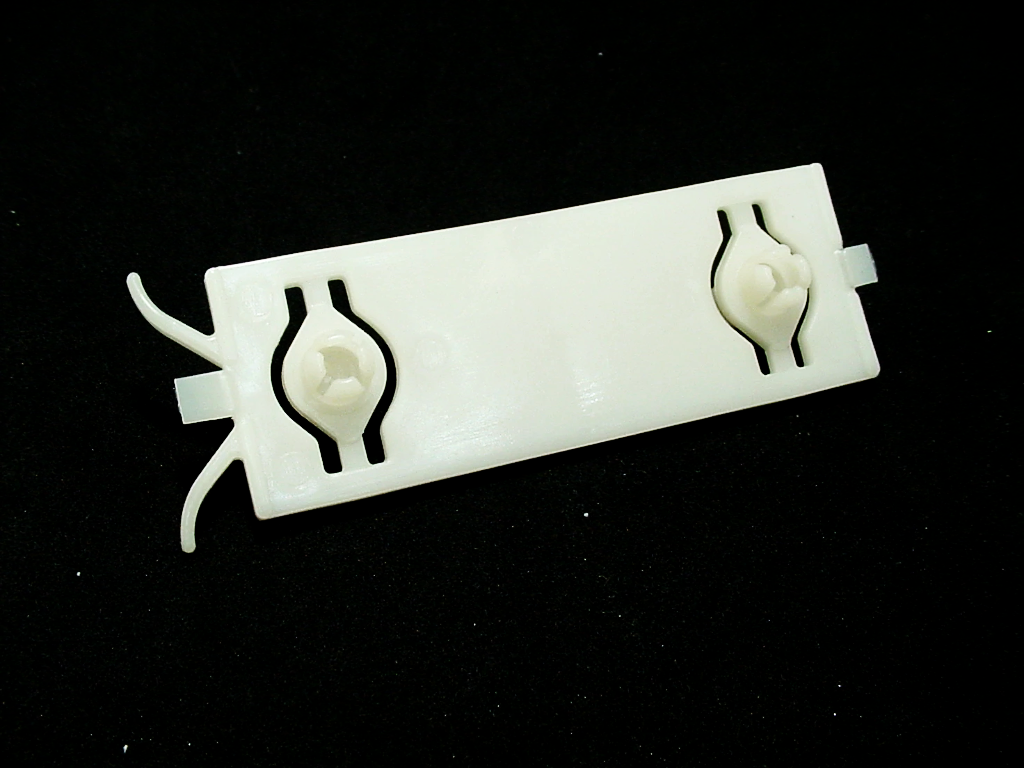 2 Pcs NORS Front Fender Moulding Clips 3-5/8" Tall Fits 1978-1987 - Foto 10