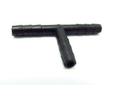 104-006: Black T Connectors 4mm 5/32” all sides