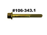 Hex Head Flange Bolts 1/4"-20, 5/16"-18, 3/8"-16, 7/16"-14