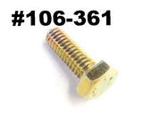 Hex Head Bolts 1/4", 3/8", 5/16",9/16" Yellow Zinc, Black Phosphate