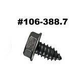 Hex Head Flange Bolts 1/4"-20, 5/16"-18, 3/8"-16, 7/16"-14