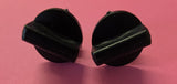 2pk GM Upper Radiator Shield/Shroud Twist Lock Retainer Nylon 1980s-1990s