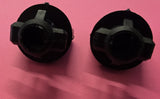 2pk GM Upper Radiator Shield/Shroud Twist Lock Retainer Nylon 1980s-1990s