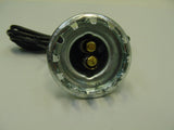 #1157 Ba15D Turn Signal Lamp Socket Pigtail Pontiac/Chrysler Fits 1-1/8” Hole