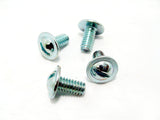 4 Classic License Plate Tag Frame Screws OEM Style Zinc