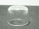 Vintage Glass Fuel Filter  Bowl with Bail Wire