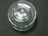 Vintage Glass Fuel Filter  Bowl with Bail Wire