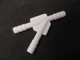 104-012: Y-Tee White Connector 3/16” x 3/16” x 3/16”