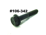 Hex Head Flange Bolts Black Phosphate 1/4"-20, 5/16"-18, 3/8"-16, 7/16"-14