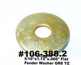 Lock Washers Flat or Split Yellow Zinc GR8 Choose Size