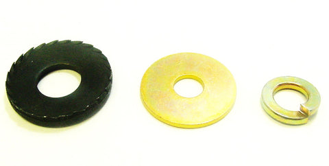 Automotive Washers-Flat, Split Lock, Serrated-Choose Size