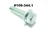 Hex Head Flange Bolts 1/4"-20, 5/16"-18, 3/8"-16, 7/16"-14