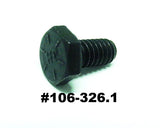Hex Head Bolts 1/4", 3/8", 5/16",9/16" Yellow Zinc, Black Phosphate