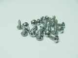 Chrome Trim Screws M4.2-1.41 x 12mm Phillips Washer Head Self Tapping