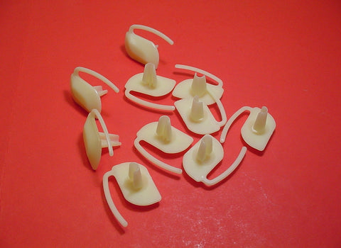 Nylon Rear Fender 1" to 1.25" Lower Molding Fasteners Clips GM