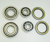 Front Inner/Outer Front Wheel Bearings & Seals Set 1941-61 Cadillac Buick Oldsmobile