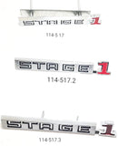 1969-1974 Buick GS 455 Stage 1 Chrome Grill & Fender Emblems Choose Style