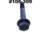 Hex Head Flange Bolts Black Phosphate 1/4"-20, 5/16"-18, 3/8"-16, 7/16"-14