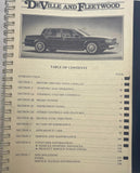 1987 Cadillac DeVille Fleetwood Owners Manual