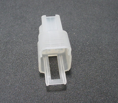 3 Way Terminal Housing Male With Tab Male Natural Delphi Packard, Terminal Housing, Connector Housing, 56 Series 02977047