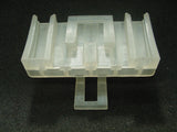 4 Way Terminal Housing With Tab Female Natural Delphi Packard, Terminal Housing, Connector Housing, 56 Series 08917102