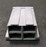 4 Way Terminal Housing With Latch Female Red Delphi Packard, Terminal Housing, Connector Housing, 56 Series 2962913