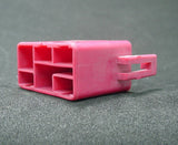 4 Way Terminal Housing With Latch Female Red Delphi Packard, Terminal Housing, Connector Housing, 56 Series 12004338
