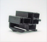 4 Way Terminal Housing With Tabs Female Black Delphi Packard, Terminal Housing, Connector Housing, 56 Series 6294641