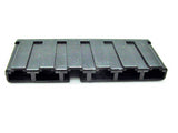 6 Way Terminal Housing With Grooves Female Black Delphi Packard, Terminal Housing, Connector Housing, 56 Series 06288757