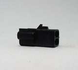 2 Way Connector Housing with Pin Notch Male Black Delphi, Packard, Terminal Housing, Connector Housing, 56 Series 12015986