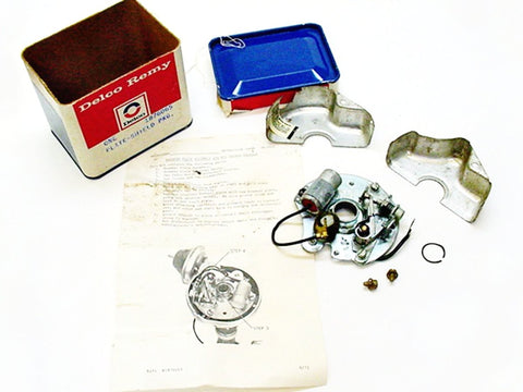 NOS 1970-74 Pontiac Distributor Ignition Points Shield Kit Delco Remy GM#1876065