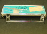 Side Marker Light Bezel RH 1971-72 Pontiac Full Size NOS Chrome #5963948