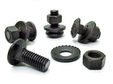 GM 1961-1984 Bumper Bracket Bolts Nuts Washers Kit Black Oxide