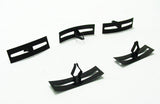 5 pack T-head Metal Weatherstrip Retainers Spring Clips