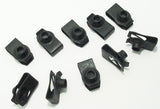 Extruded Fender Spring Steel U-nuts Clips Fasteners Choose size 1/4" 5/16" 3/8"