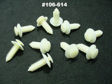 10 Pack Door Panel Retainers Clips Fasteners Choose a Style