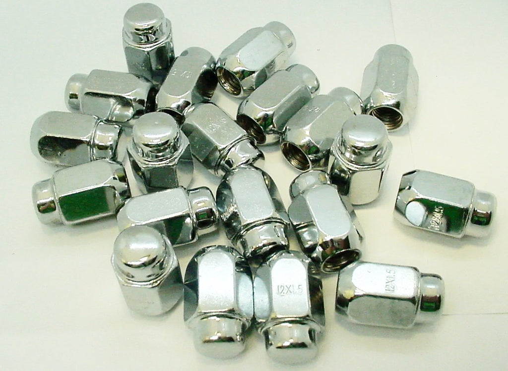 Rally Mag Rim Wheel Chrome Acorn Lug Nuts 12mm X 1.50mm Jurassic