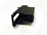 2 Way Terminal Housing T Shaped With Latch and Steel Hook Male Black Delphi, Packard, 56 Series 2989743