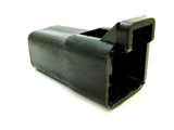 2 Way Terminal Housing with Hook Latch Male Black Delphi, Packard, 56 Series 06294468-B