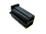 2 Way Black Female Housing with Side Locator Pin Delphi, Packard, 56 Series 02973872-B
