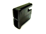 2 Way Terminal Housing with 1 Pin Locator Groove Delphi, Packard, 56 Series 02977647-B