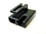 2 Way GM Female Wire Harness Terminal Connector Housing w/Latch & Pin Groove Black