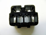 6 way Male Black Nylon Wire Harness Connector Housing Plug