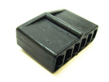 6 Way Terminal Housing With Groove Female Black Delphi Packard, Terminal Housing, Connector Housing, 56 Series 6288538
