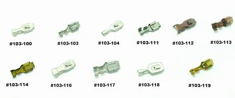 GM Female Crimp Terminals Choose Size 10-12 awg, 14-16 awg or 18-20 awg