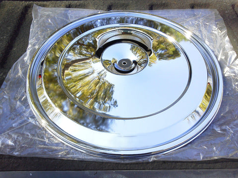 Buick 1967-1976 17" Chrome Air Cleaner Lid