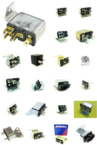 Various 12V Automotive Electrical Relays To Fit GM Automobiles